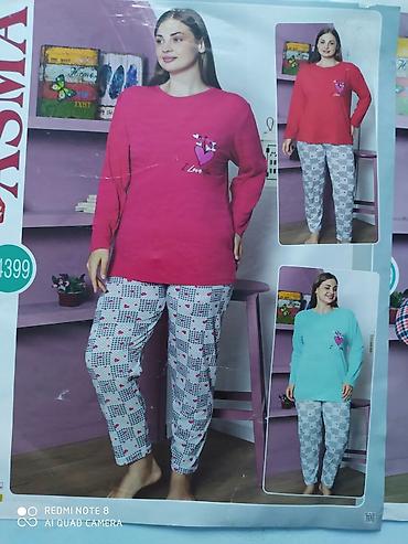 yeni geyim: 100 % pambıq kostyumlar S-2XL 14-18 azn L-4XL 17-22 azn Türkiyə — 8