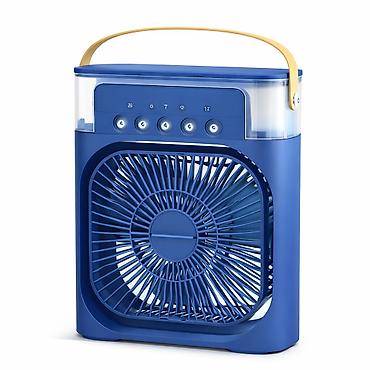 vintiliyator: Mini Air Cooler Fan Blue – Portativ Masaüstü Soyuducu Fan Brend: No — 3