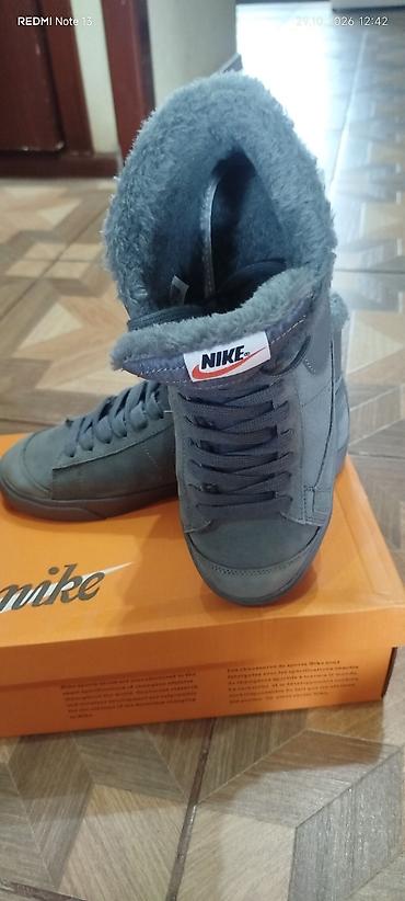 купить термо кроссовки найк: Зимние кеды Nike (модель типа Blazer Mid) с высоким берцем. Носили — 2