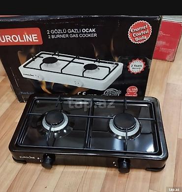 EUROLINE 2 gözlü qaz ocağı - 2 burner gas cooker – 2 gözlü - Emaye
