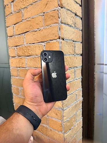 plata iphone x: IPhone 12, 64 GB, Qara, Face ID — 1