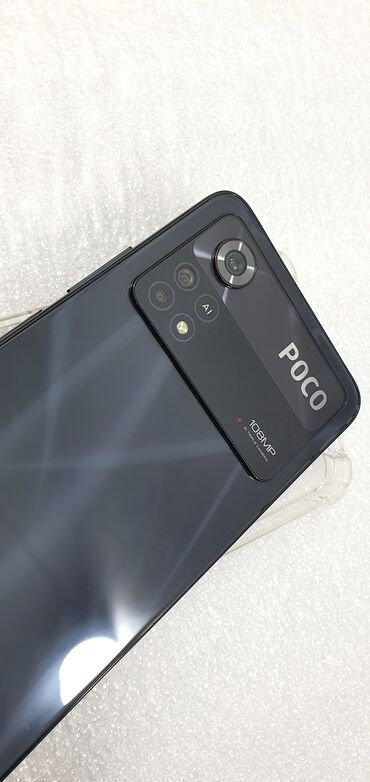 поко ош: Poco X4 Pro 5G, Б/у, 256 ГБ, цвет - Черный, 2 SIM