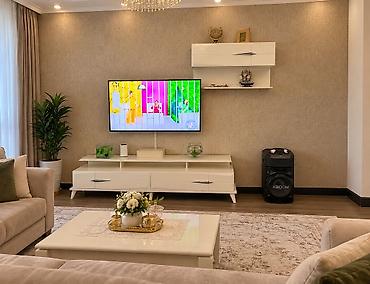 retro mebel: Saloglu mebelin tv stenti ela veziyyetde. Qiymet 120 azn .Unvan — 1