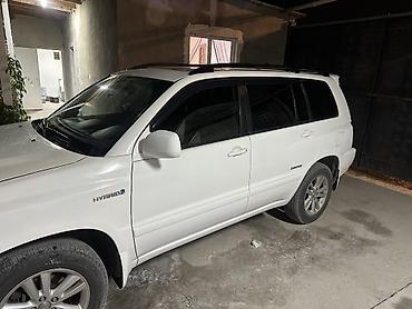 кожаная: Toyota Highlander: 2006 г., 3.3 л, Автомат, Гибрид, Кроссовер — 9