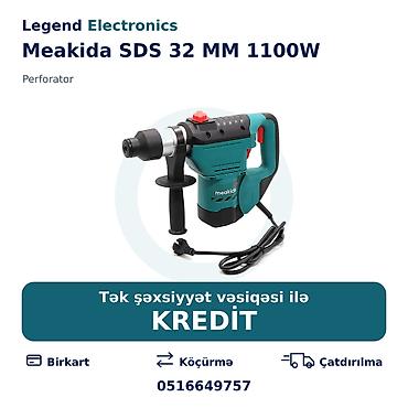 disk yonan aparat: Elan başlığı: Perforator Meakida SDS 32 MM 1100W Elan mətni: Meakida — 1