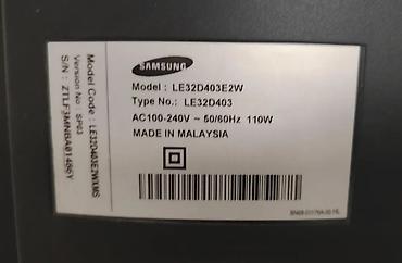 samsung 32 inch smart tv: İşlənmiş Televizor Samsung LED ekran 82" — 2