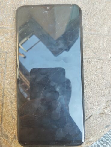телефон флай 518: Samsung A20s, 32 ГБ, цвет - Серый, Битый, Сенсорный, Две SIM карты