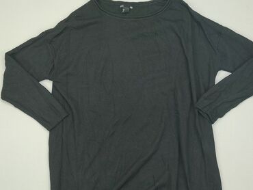 czarne bluzki eleganckie: Bluzka Damska, H&M, L, stan - Dobry