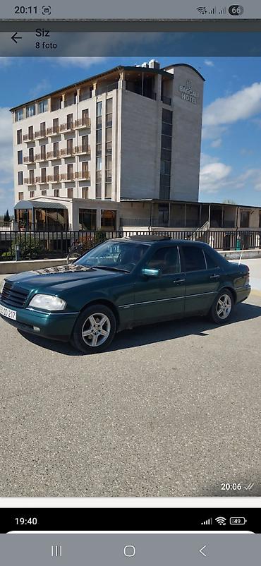 w202 duman: Avtomobil: Mercedes-Benz C-Class (W202), sedan Rəng: Tünd yaşıl — 7