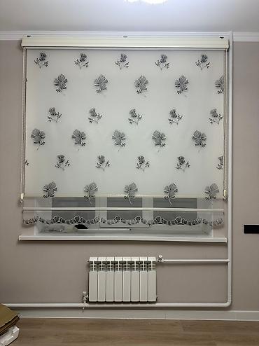 Жалюзи и рольшторы: Установка Карнизы Ролл-шторы Плиссе Жалюзи большой ассортимент — 37
