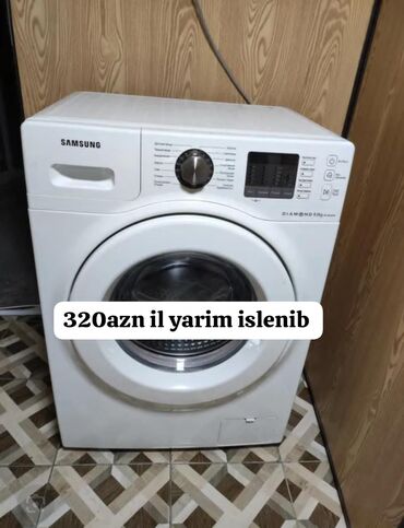Zərərvericilərə qarşı mübarizə aparatları: Paltaryuyan maşın Samsung, 8 kq, İşlənmiş, Avtomat, Kredit yoxdur, Ödənişli çatdırılma