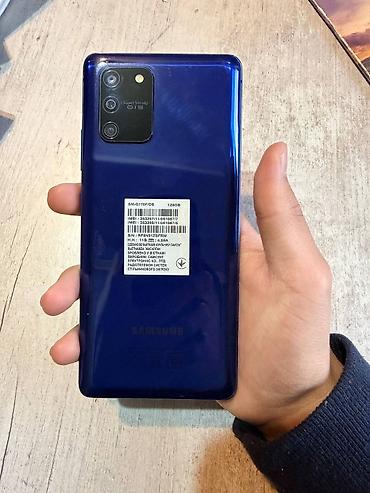 samsung s10 note: Samsung Galaxy S10 Lite (модель SM‑G770F/DS), цвет синий. Основные — 3