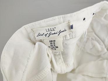 spodenki jeansowe pull: H&M L.O.G.G., Jeansy damskie, rozmiar M — 4