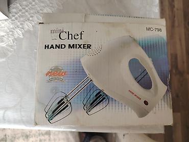 elektrikli mini mikser: Mini Chef Hand Mixer (MC-798) - Tipi: Əl mikseri - Brend/model: Mini — 1