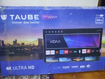 Televizorlar: Taube Model:6538VIDAA Televizor alınıb lakin istifadə olunmayıb