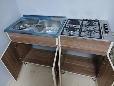 Plitələr və bişirmə panelləri: Plitə Ezel, Qarışıq, Stolüstü, 4 gözlü