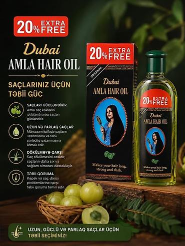 ucuz bijuteriyalar: Dubai Amla Hair Oil – saçlarınız üçün təbii güc Xüsusiyyətlər: - 20% — 1