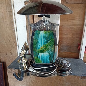 himalay duzu lampası: Stol lampaları
