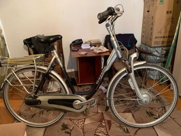велик электро: Продаю электро велосипед Gazelle!отличное состояние тормоза Шимано