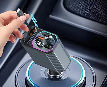 ace pro: Автомобильное зарядное устройство ZTB-A28 Retractable Car Charger — 2