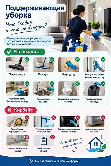 Уборка помещений, | Генеральная уборка, | Квартиры, Дома