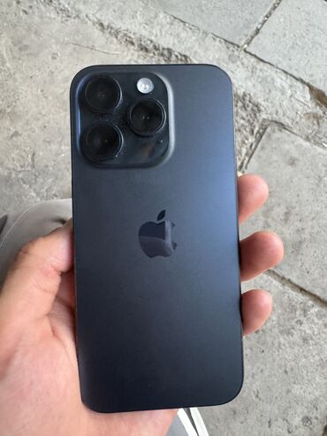 телефон вйфон: IPhone 15 Pro, Б/у, 256 ГБ, Blue Titanium, 92 %