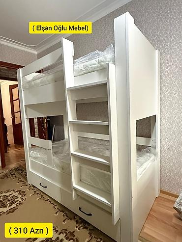 İki mərtəbəli uşaq çarpayısı – Elşən Oğlu Mebel Qiymət: 310 AZN at lalafo.az İki mərtəbəli uşaq çarpayısı – Elşən Oğlu Mebel Qiymət: 310 AZN