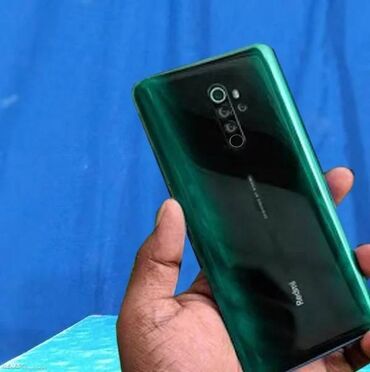 чехлы на телефон флай: Redmi Note 8 Pro, 128 GB, rəng - Yaşıl, İki sim kartlı