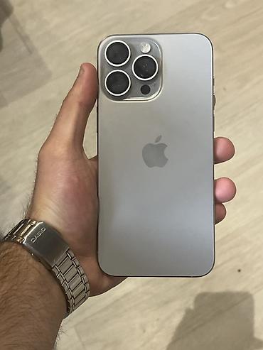 2 ci el iphone 15 pro max: IPhone 15 Pro Max, 256 GB, Gümüşü, Face ID — 1
