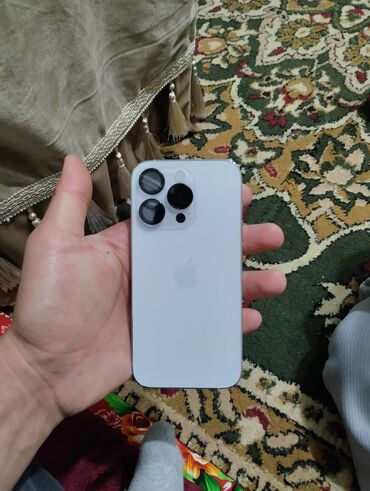 бу телефоны: IPhone 14 Pro, Колдонулган, 128 ГБ, Ак