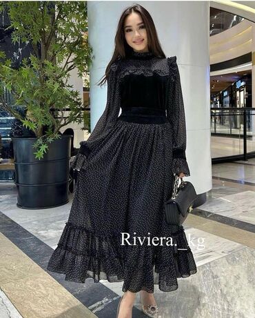 черное платье для беременных: Черное платье, размер 42, качество люкс, новое, с биркой, цена со