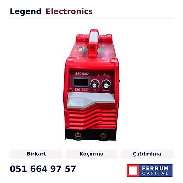 lazer acar: Elan başlığı: Qaynaq aparatı ARC-950 WLL_70038 Qaynaq aparatı ARC-950 — 1