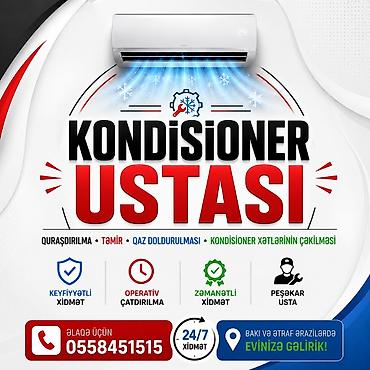 cəkmək ucun şəkillər: Təmir, Split kondisionerlər, Təmizləmə, Zəmanətlə — 1