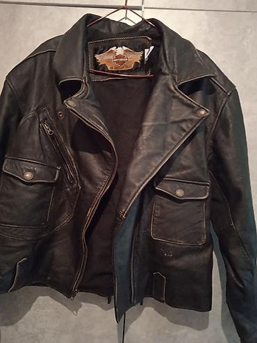 мото куртки: Кожаная куртка Harley-Davidson - Оригинальная байкерская модель из — 1