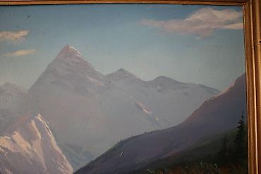 Картины: Большая картина (масло) Размеры: 117 x 83 В хорошем состоянии (нюансы — 4