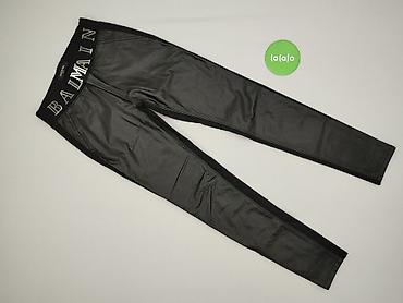 bluzki balmain: Balmain, Legginsy Ze skóry ekologicznej damskie, rozmiar S — 2