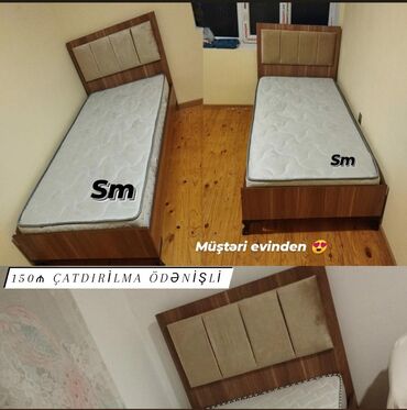 Çarpayılar: Təknəfərlik çarpayı, Matras ilə — 25