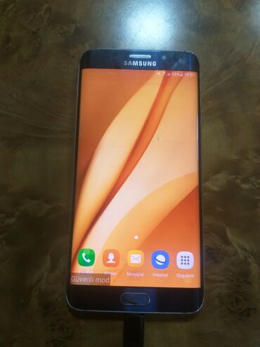 s7 edge ekran: Samsung Galaxy S6 Edge Plus, 32 GB, rəng - Qara