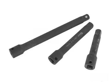 Setovi alata: Set produžetaka udarnih 9 komada 1/4", 3/8", 1/2" CrV GEKO (Poljska) — 9