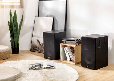 Dinamiklər və kolonkalar: Yeni Edifier Kolonka, Növ - Akustik, rəng - Qara — 2