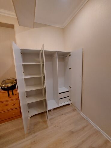 Dolablar: Yeni, Açılan, 4 qapılı Düz dolab, Qarderob, paltar dolabı, Azərbaycan — 6