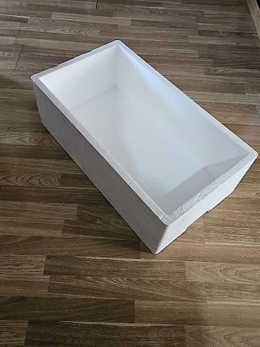termo paket: Polistirol (penoplast) termo qutu – qapaqlı - Material: sıx — 2