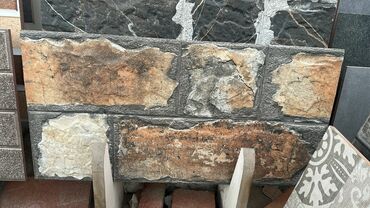 kafel metlax kataloq 2022: Dekorativ fasad/divar kafeli – təbii daş fakturalı - Material