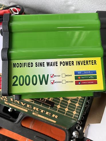 inter: Инвертор мощности 2000W (modified sine wave). Описание: - — 2