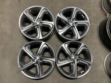 хромированные диски: Литые Диски R 17 Hyundai, Комплект, отверстий - 5, Б/у