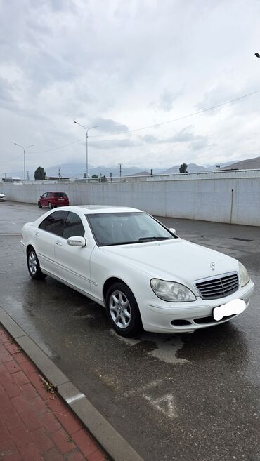 авто в рассрочку без банка без первоначального взноса в бишкеке: Mercedes-Benz S-Class: 2003 г., 3.7 л, Автоматические, Бензин, Седан