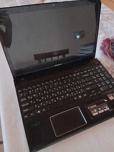 kredit noutbuk: Sony VAIO E Series noutbuk zapcas kimi satiram - Ekran: 15.5" (parlaq — 2