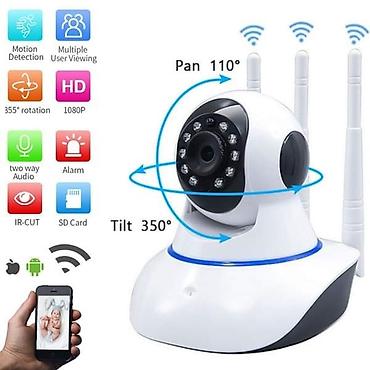 android telefon na preklop: IP kamera WiFi kamera 3 antene FullHD AKCIJA Cena 2500 dinara+Ptt — 1