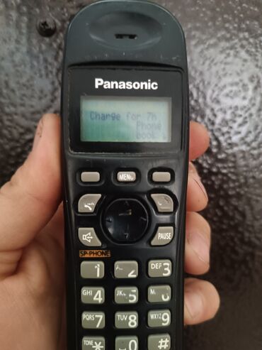 ev əşyalar: Stasionar telefon Panasonic, Simsiz, İşlənmiş