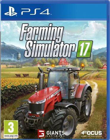 Oyun diskləri və kartricləri: Ps4 farming simulator 17 oyun diski